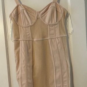 Forever 21 Nude Bodycon Dress